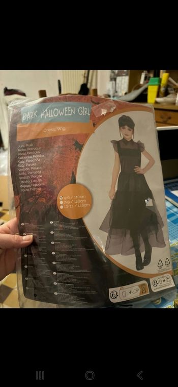 Déguisement d'halloween