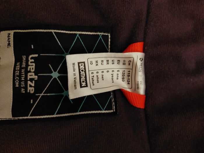 Manteau ski pour fille - photo numéro 6