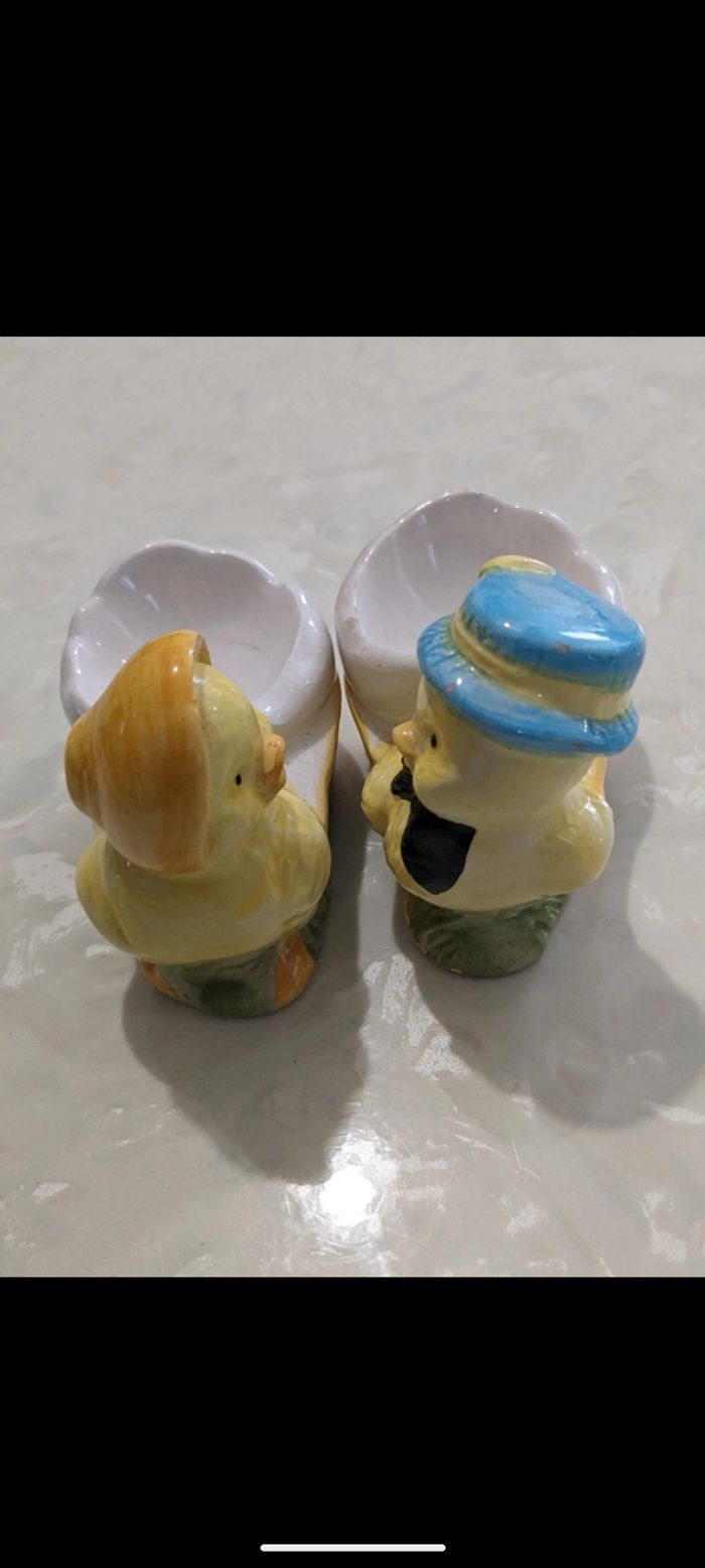 Lot de deux coquetiers vintage. - photo numéro 5