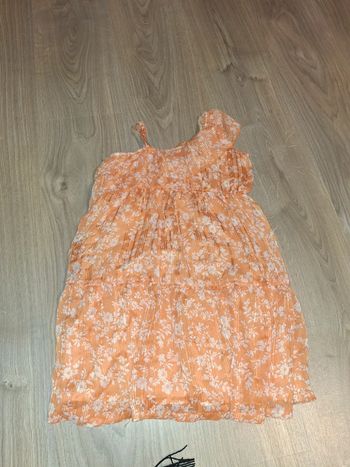 Magnifique robe orange fille orchestra 6 ans