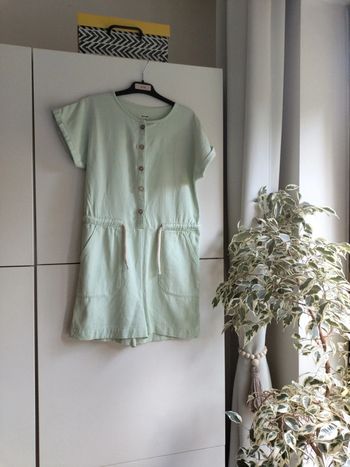 Combishort vert pastel