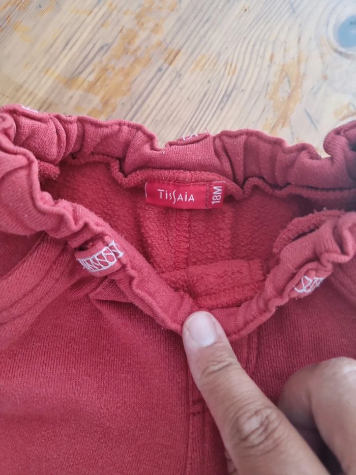 Pantalon rouge 18 mois fille - photo numéro 4