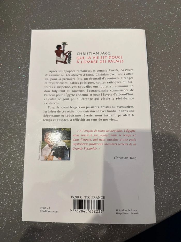Livre « que la vie est douce à l’ombre des palmes » - photo numéro 2