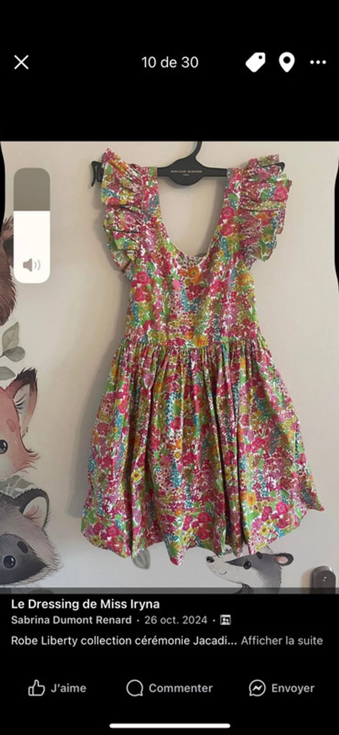 Robe cérémonie Jacadi Liberty