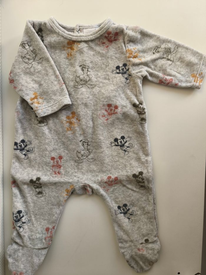 Lot de 2 pyjamas Mickey 3 mois - photo numéro 4