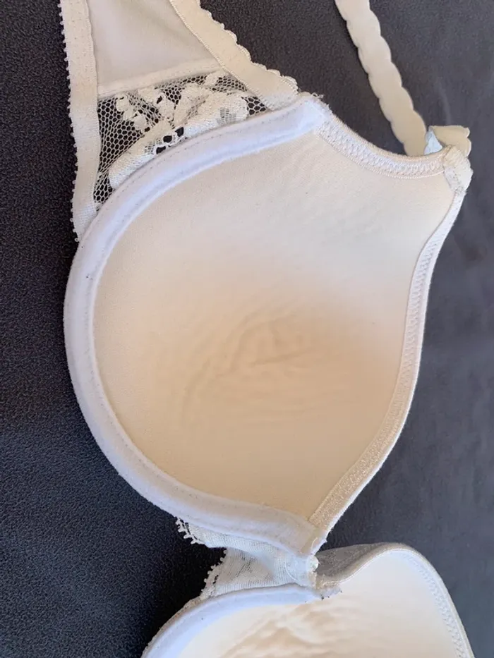 Soutien-gorge Darjeeling blanc cassé 85C - photo numéro 7