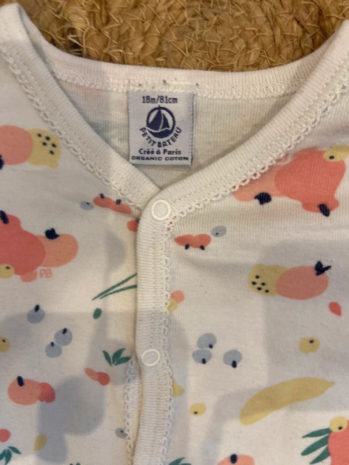 Pyjama fille 18 mois Petit Bateau - photo numéro 2