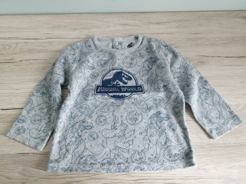 Haut de pyjama velours garçon 24 mois