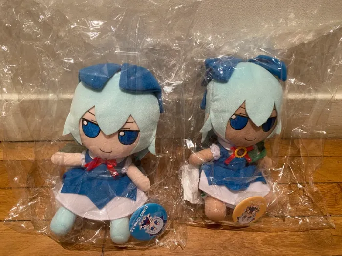 Touhou - Cirno (ver.1.5) & Suntanned Cirno - FumoFumo Plush Series 42 & 43 Gift