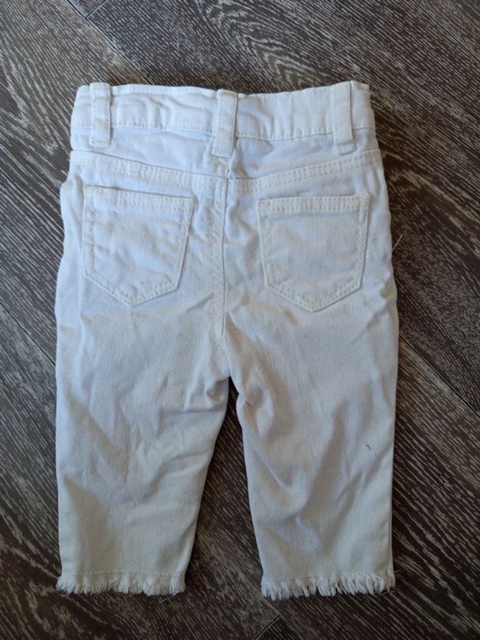 Jean blanc Primark 3 mois - photo numéro 2