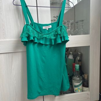 Top Morgan vert taille Xs