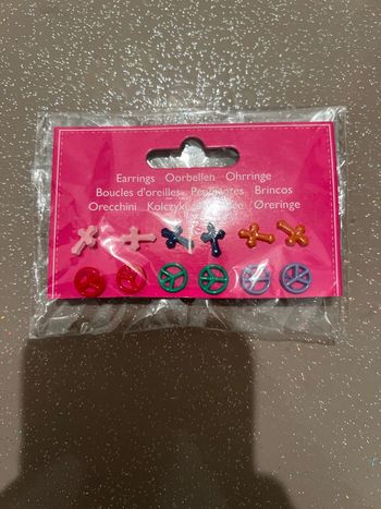 Lot de 6 paires de boucles d’oreilles