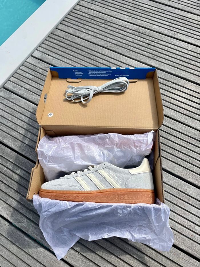 Adidas handball spezial grey white - photo numéro 12