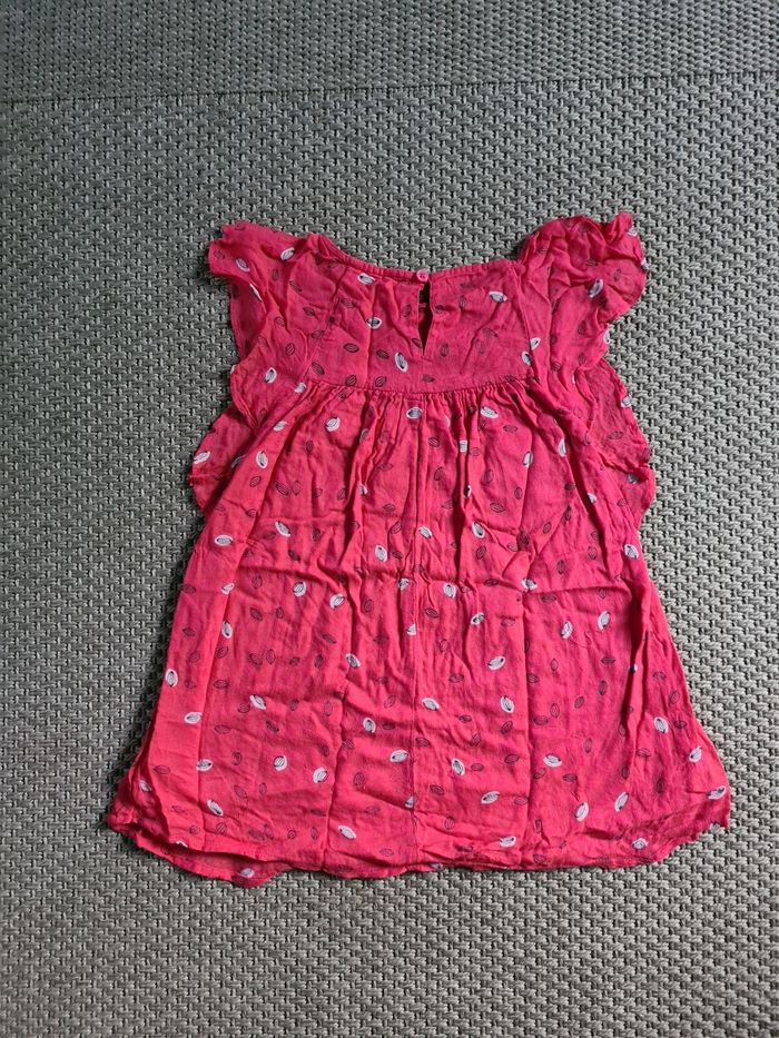 Robe fuschia à motifs - 5 ans - photo numéro 6