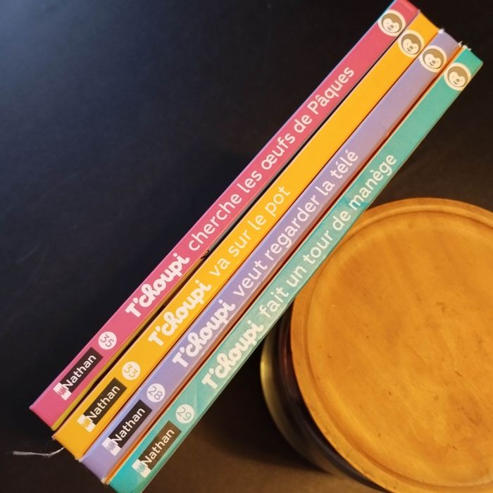 Lot livres enfant Nathan T'choupi - photo numéro 7