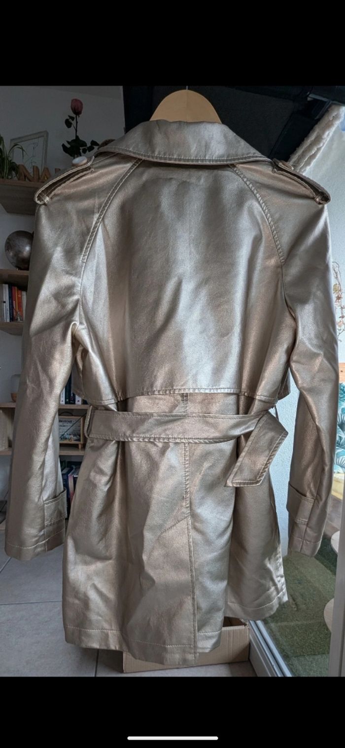 Veste Trench esdoré - photo numéro 2
