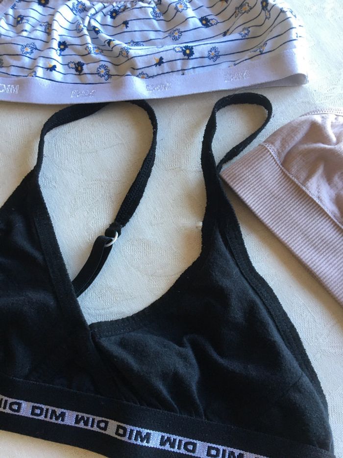 Lot de 3 brassières Ado 12 ans - photo numéro 2
