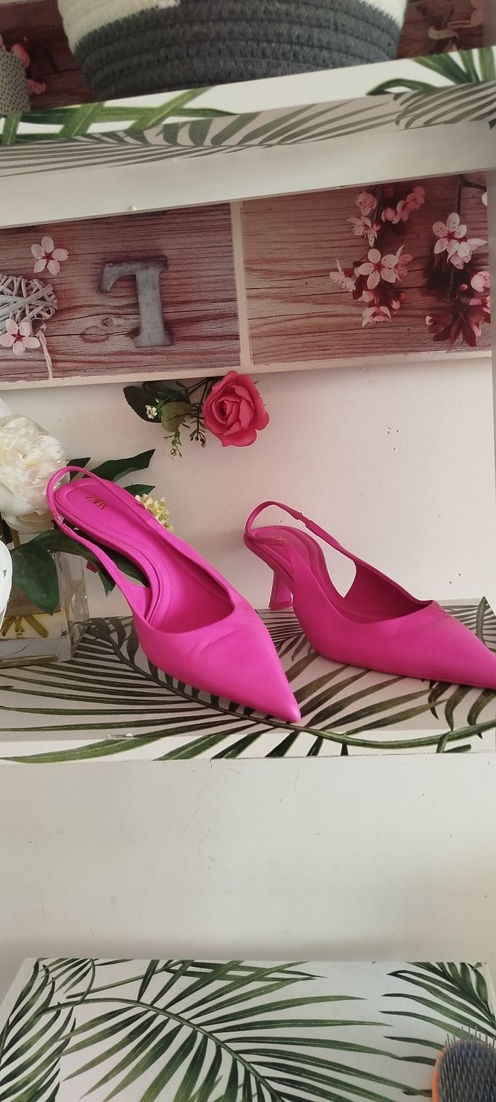 Chaussures a talons Zara🎀 - photo numéro 3