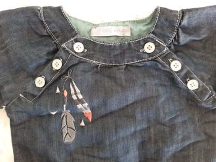 Robe en jeans 6 mois - photo numéro 2