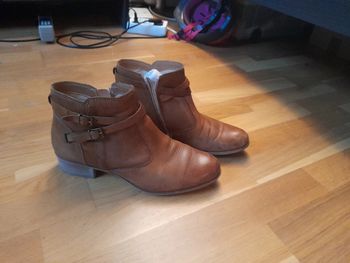 Bottines marron