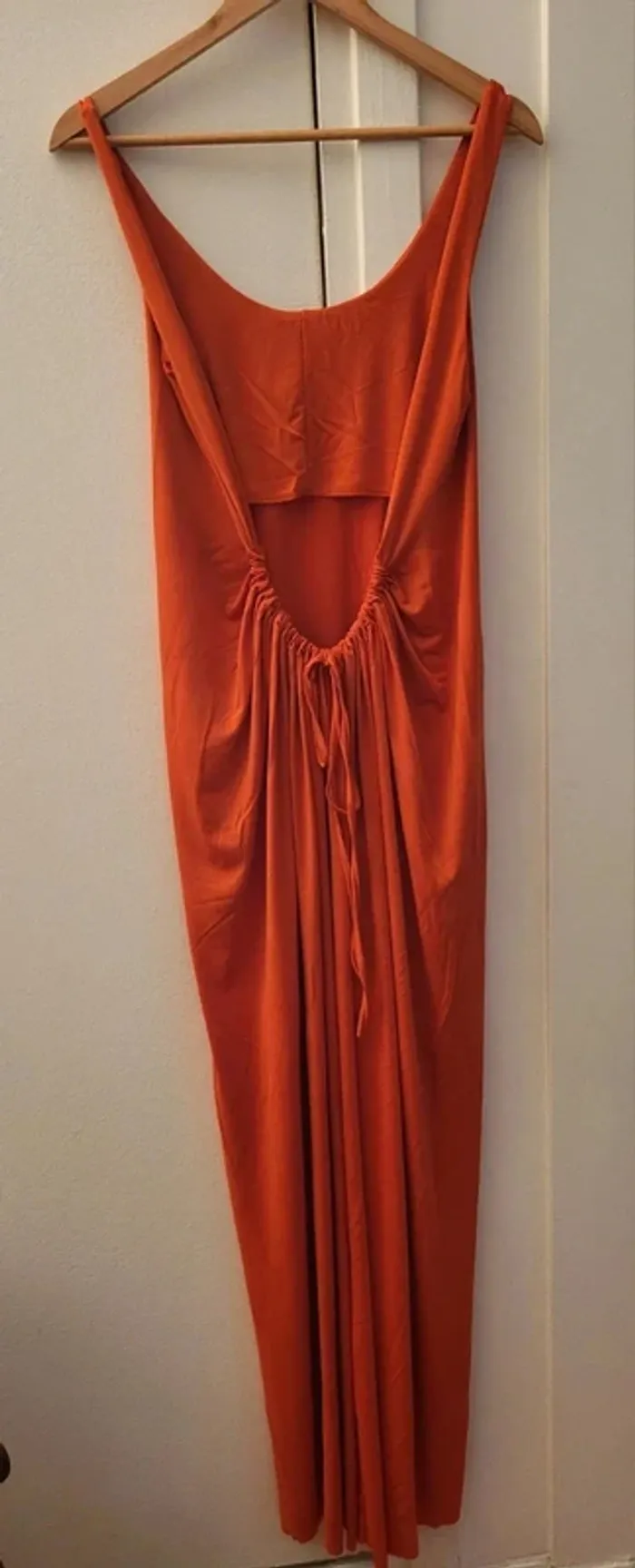 Robe longue orange - photo numéro 2