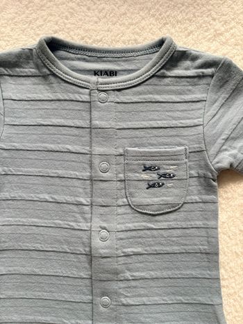 Grenouillère manches courtes - 1 mois 