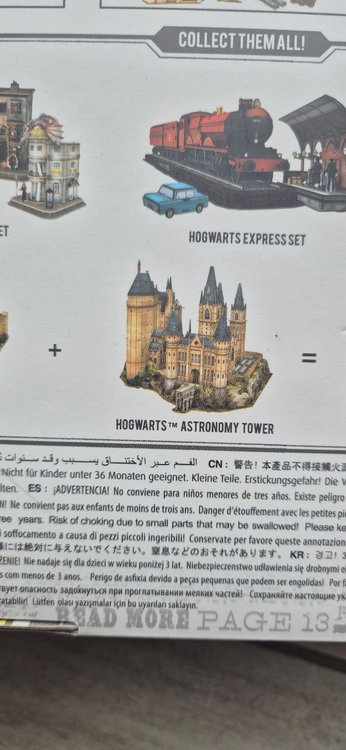 Puzzle 3D Tour d'astronomie Harry potter - photo numéro 3