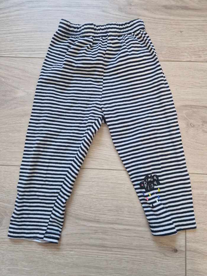 Lot de 4 leggings bébé fille 12 mois - photo numéro 8