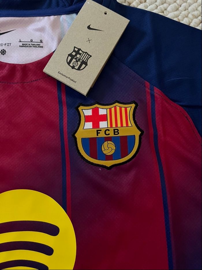 Maillot équipe Barcelone neuve taille L - photo numéro 4