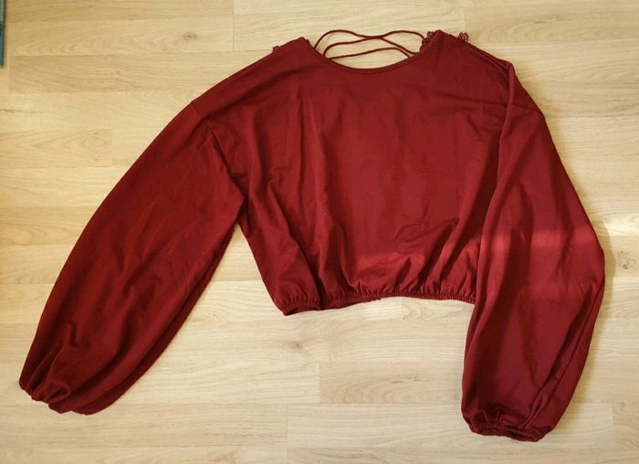 Sweat-shirt a lacet Shein