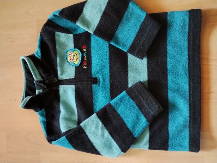 Sweat polaire rayé Orchestra "P'tit monstre" 4 ans/104cm