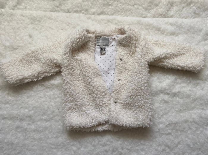 Manteau tout dois Tape à l’œil 23 mois Blanc