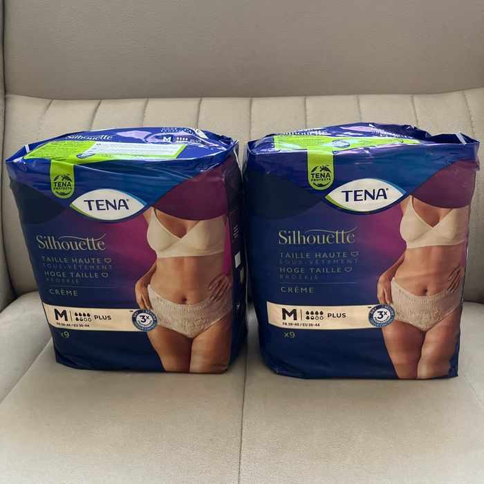 Couches Tena femmes - Crème  - Taille M