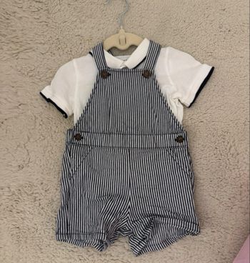 Ensemble polo salopette kiabi 9mois