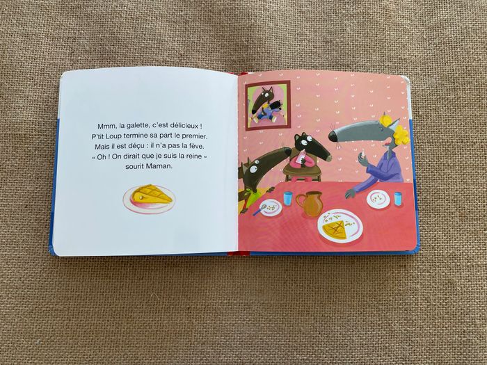 Livre p'tit loup est le roi de la galette Auzou - photo numéro 9
