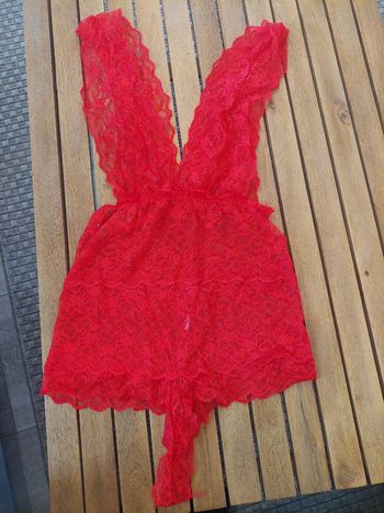 Body sexy en dentelle taille S-M