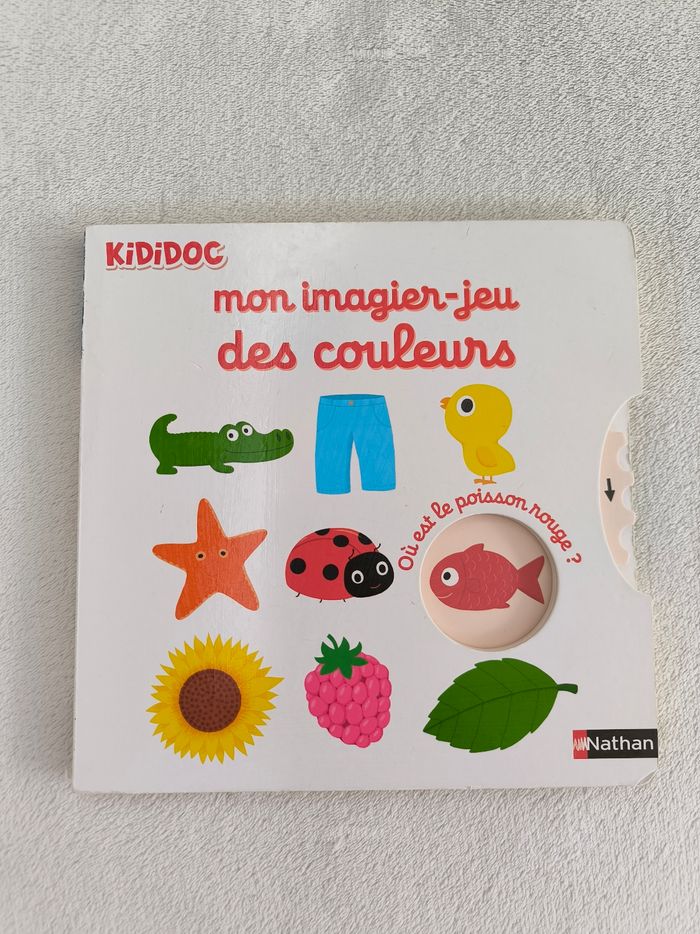Livre Mon imagier-jeu des couleurs Nathan - photo numéro 2
