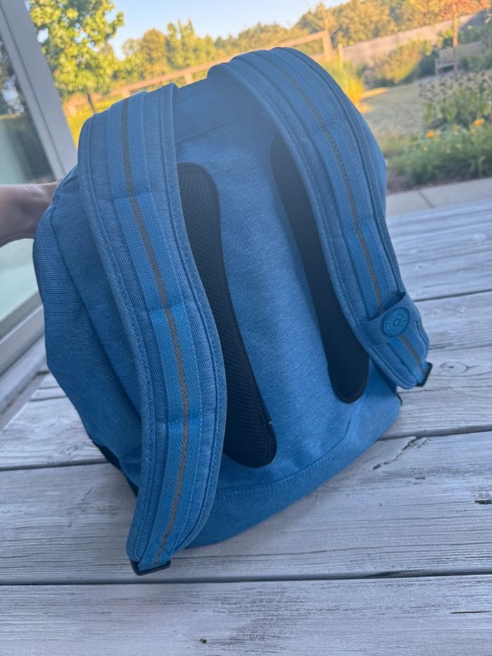 Kipling school rugzak bleu 28l - photo numéro 2