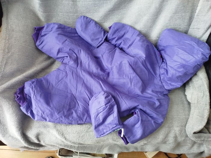 Combinaison violette bébé - photo numéro 2