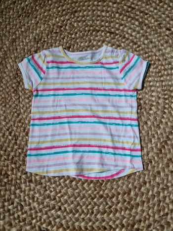 Tee-shirt manches courtes kimbaloo 12 mois