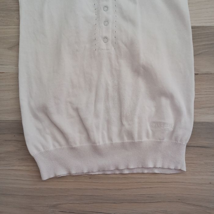 Chemisier femme blanc à manches courtes Madonna taille M - photo numéro 5