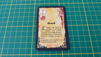 Carte sortilège Beurk niveau 2 pièce détachée jeu de société Elixir éditions Asmodée #B76