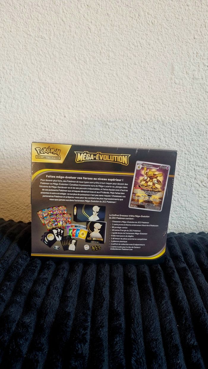 ETB Pokémon Méga Évolution – Méga Gardevoir Neuf & Scellé - photo numéro 2