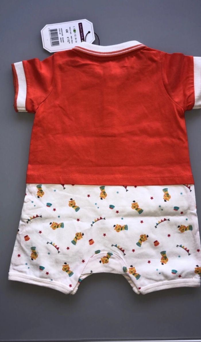 Combinaison sergent major 🌺 taille 6 mois neuf avec étiquette - photo numéro 5