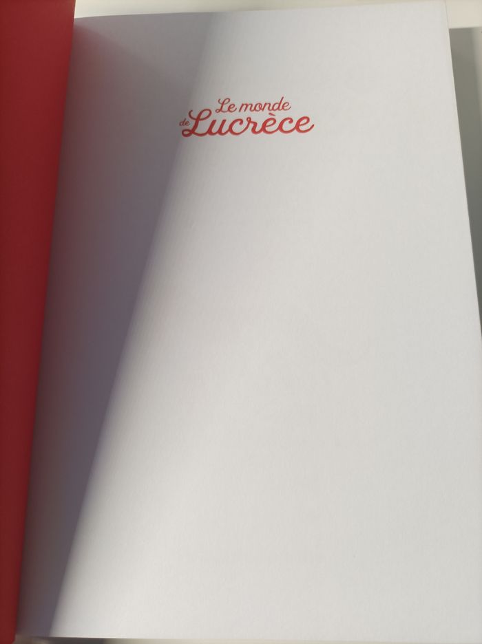 Tome 4 le monde de Lucrèce - photo numéro 4