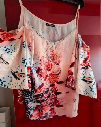 Blouse épaules dénudées 
