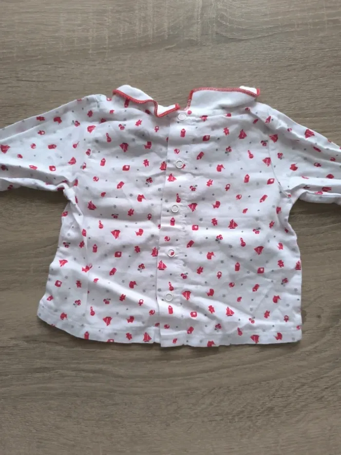 Lot 11 vêtements 1-3 mois fille - photo numéro 4