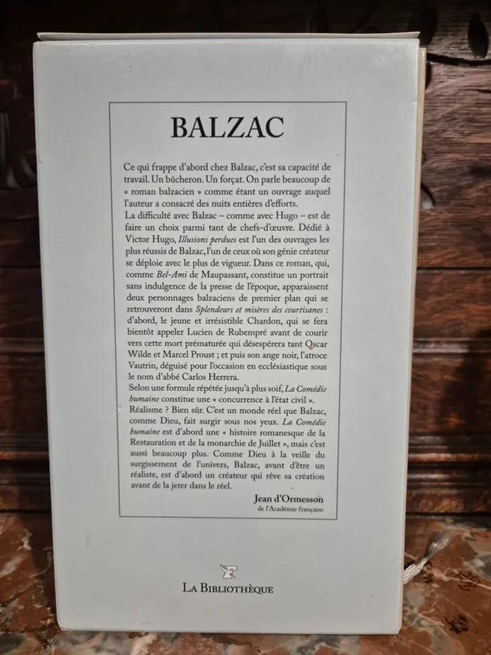📚 Balzac - Illusions perdues 📚 - photo numéro 2