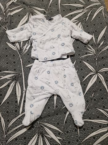 Ensemble pyjama 1 mois