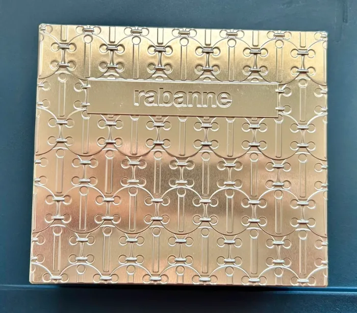 Boîte vide en alu Paco rabanne